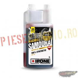 Ulei moto 2T Ipone Samourai Racing Fraise 100% Sintetic  ESTER - API TC, 1L