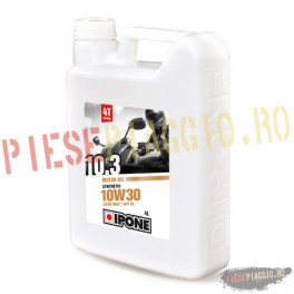 Ulei moto 4T Ipone 10.3  (10W30) Sintetic  - JASO MA2 - API SL, 4L