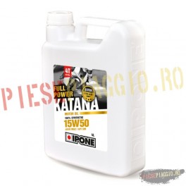 Ulei moto 4T Ipone Full Power Katana 15W50 100% Sintetic  ESTER - JASO MA2 - API SM, 4L