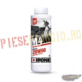 Ulei moto 4T Ipone M4 20W50 Mineral - JASO MA2 - API SJ, 60L