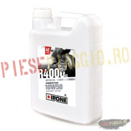Ulei moto 4T Ipone R4000 RS 10W50 Sintetic Plus  ESTER - JASO MA2 - API SM, 4L