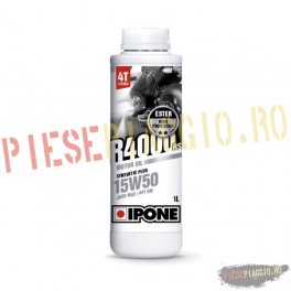 Ulei moto 4T Ipone R4000 RS 15W50 Sintetic Plus  ESTER - JASO MA2 - API SM, 1L