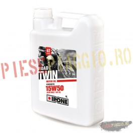 Ulei moto 4T Ipone Road Twin 15W50 Sintetic  - JASO MA2 - API SL, 4L