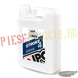 Ulei moto 4T Ipone Stroke 4 0W40 100% Sintetic - JASO MA - API SL, 4L