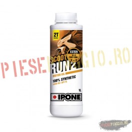 Ulei scuter 2T Ipone Scoot Run 2 100% Sintetic  ESTER - JASO FD - API TC, 1L