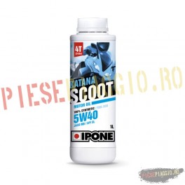 Ulei scuter 4T Ipone Katana Scoot 5W40 100% Sintetic - JASO MB -API SL, 1L