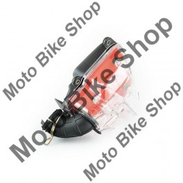 Filtru aer Aprilia/Malaguti/Minarelli/Yamaha orizontal-transparent