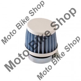 Filtru aer sport d.28/35mm, alb-conic
