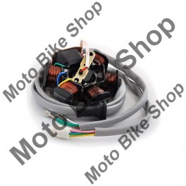 Stator Piaggio NRG/ Gilera Typhoon 50-80cc (6 bobine+senzor de scanteie)