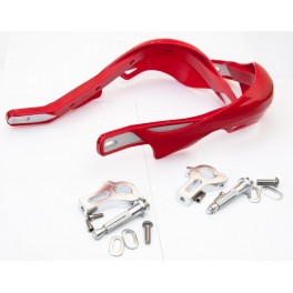 Set protectii maini cu aluminiu rosii 22 "Alu"