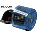 Filtru aer sport+protectie plastic D.35 90 grade (RMS)