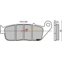 Placute frana (Kevlar) Yamaha/Honda 250 (RMS)