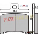 Placute frana (Sinter)  SR /Scarabeo /Atlantic /Leonardo 50-500  /Malaguti 150-400 (RMS)