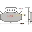 Placute frana Kawasaki KX 125 '89-'95 /Suzuki RM 250 '89-'94 (RMS)