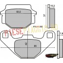 Placute frana Kawasaki ZX 7R Ninja 750 '89-'95 (RMS)