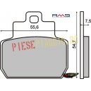 Placute frana Piaggio X8/MP3 125-250 '04-'07 /Beverley 400-500 '05-'09 (RMS)