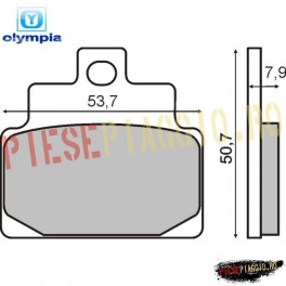 Placute frana Aprilia Leonardo 125/150 '9 (Olympia)