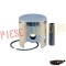 Set motor+chiuloasa Aprilia /Minarelli /Yamaha LC orizontal D.47 RDP TOP
