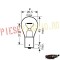 Bec 12V-21W BA15S CT