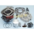 Set motor+chiuloasa Piaggio/Gilera scuter LC D.47 injectie (4 colturi)