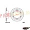 Pinion spate aluminiu Z49 520 - 808