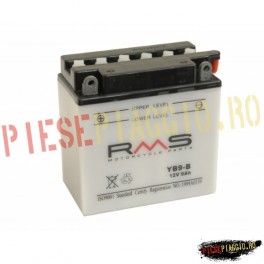 Baterie moto + electrolit YB9-B (RMS)