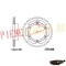 Pinion spate Z47 520 - JTR808