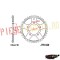 Pinion spate Z45 530 - JTR829