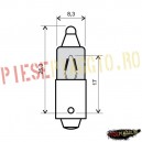 Bec alb semnalizare 12V23W 180gr