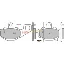 Placute frana Kawasaki ZRX 400 '94-'01/Z750 '04-'05