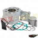 Set motor + chiulasa nicasil Derbi-Aprilia RX-RS LC D.50 -2006 (Polini)
