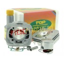 Set motor + chiulasa Piaggio/Gilera scuter AC D.47,6 nicasil TOP (Motor Parts)